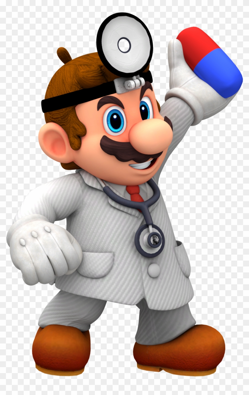 Mario Holding A Pill Render By Nintega-dario - Mario Holding A Pill Render By Nintega-dario #797641