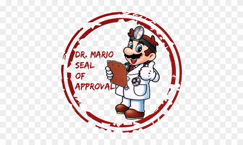Mario Seal Of Approval - Dr. Mario 64 Dr Rare!! Game & Box Nintendo N64 #797649