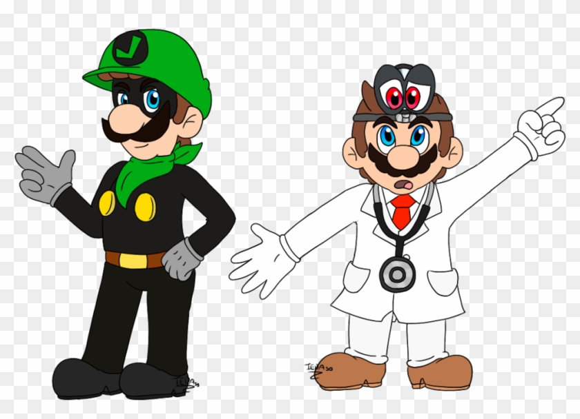 Dr Mario And Cappy And Mr L By Iedasb - Dr. Mario #797663