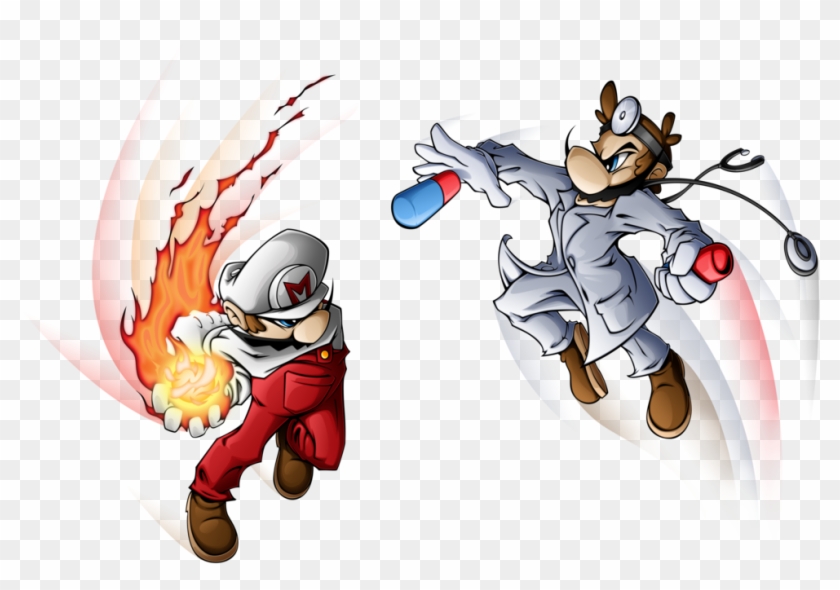 Dr Mario Vs Fire Mario - Dr Mario Vs Fire Mario #797704