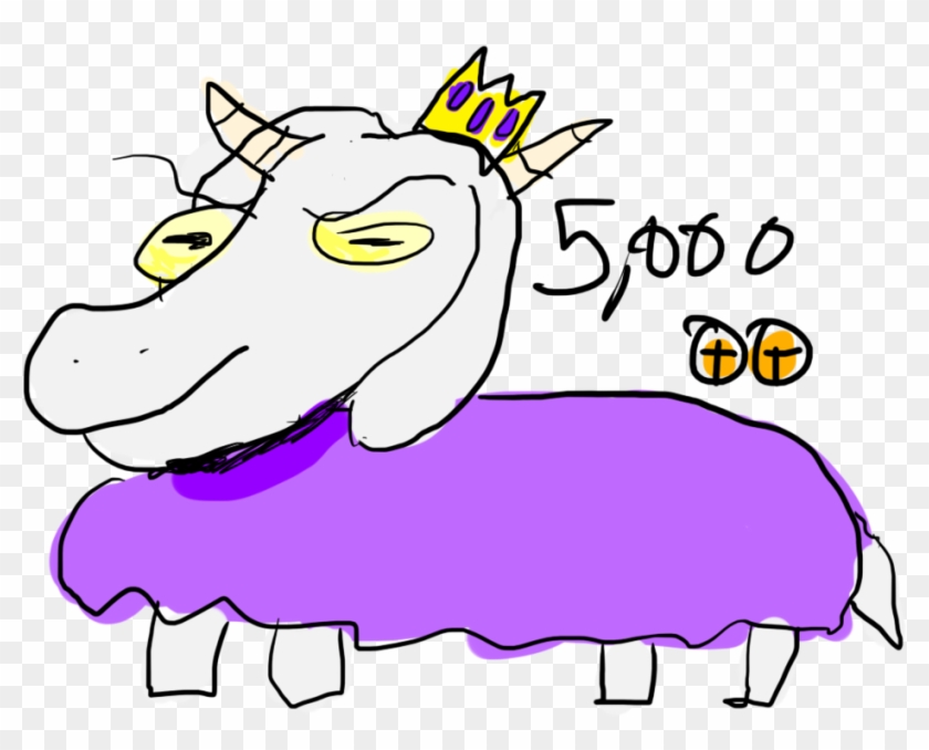 King Goat Of The Underground Caves 5,ooo Points By - Cartoon #797873