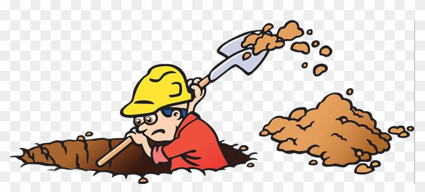 Underground Installations - Digging Clipart #797917