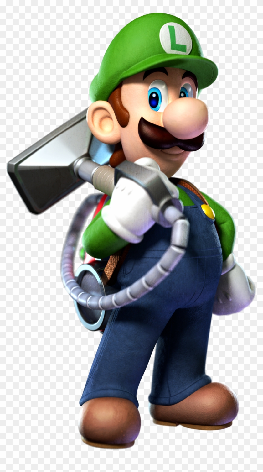 I Know, Luigi Has Been In The Series Since The Beginning, - Luigi With Poltergust 5000 #797975