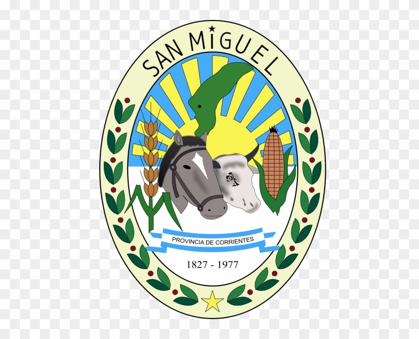 Escudo De La Municipalidad De San Miguel - Escudo De San Miguel Corrientes #797980