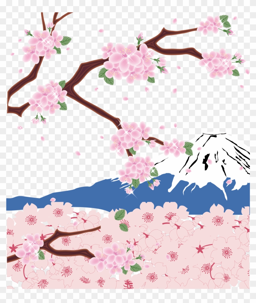 Mount Fuji Cherry Blossom Download - Mount Fuji #798027