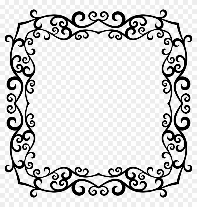Big Image - Fancy Border Png Square #798032