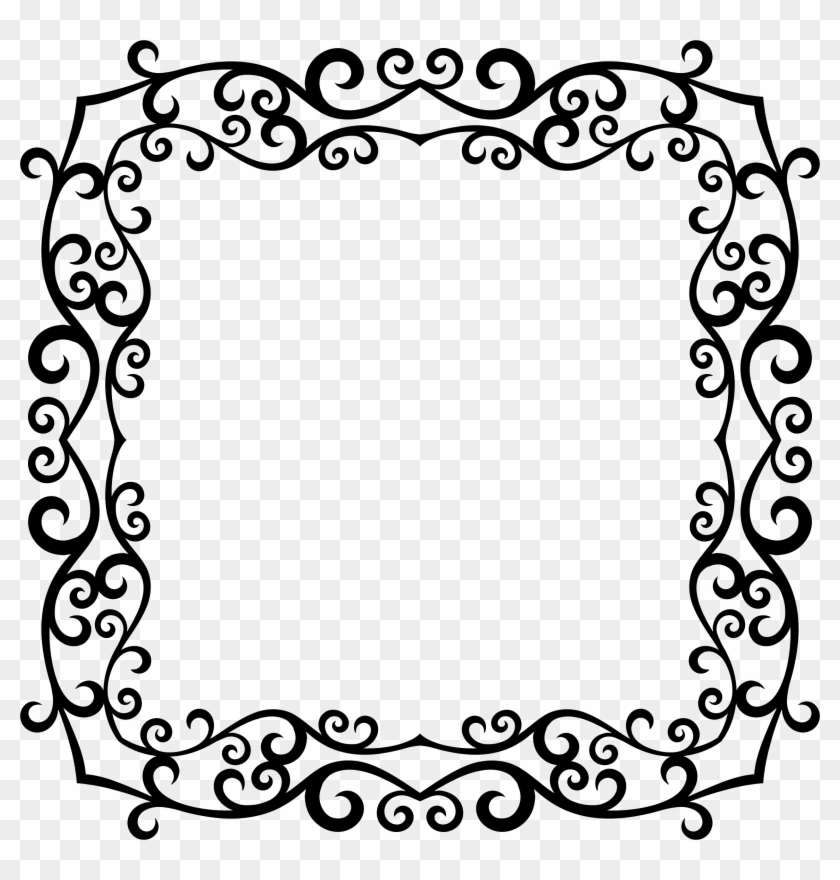 Big Image - Fancy Border Png Square #798032