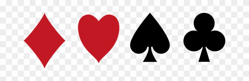 Diamonds Heart Pik Cross Cards Icons Playi - Karo Herz Pik Kreuz #798055