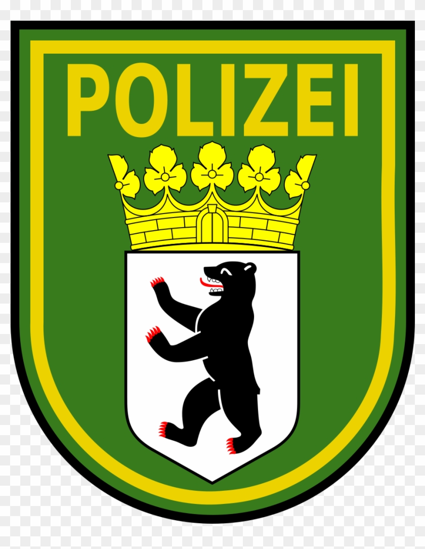 February Cliparts 25, Buy Clip Art - Berlin Police Patch #798088