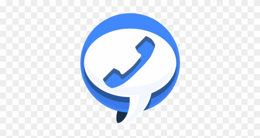 Chat Phone Icon Stark Iconset Fruityth1ng Clipart - Blue Phone Icon Png #798115
