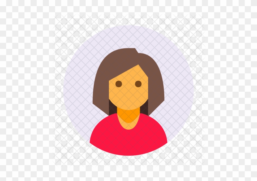 Young Executive Woman Profile Icon Royalty Free Vector - Female Icons #798334