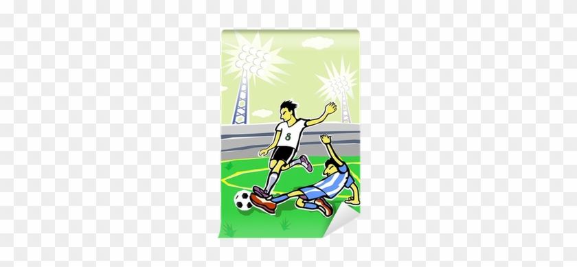 Soccer Players Cartoon - Drawing #798349