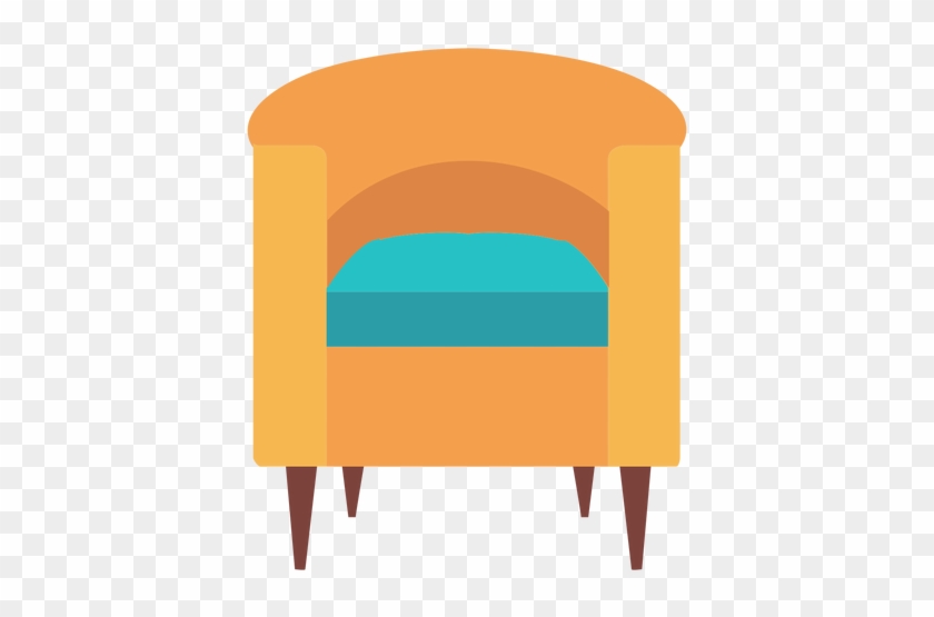 Barrel Chair Icon Transparent Png - Chair #798519
