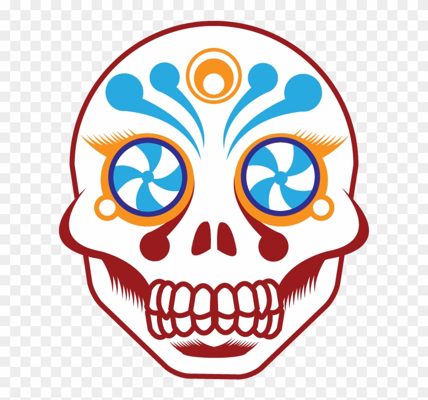 Day Of The Dead Skull 1 By Travissmall - Skull #798583