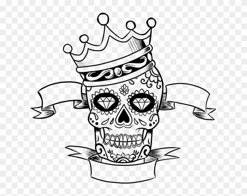 Sugar Skull Coloring Pages #798657