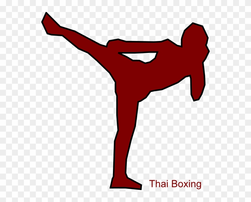 Muay Thai Clip Art At Clker - Png Karate Belts #798703