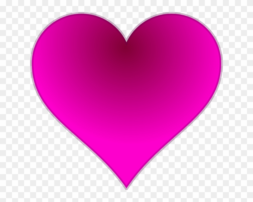 Valentine Heart, Love, Red, Romance, Valentine - Pink Love Heart #798712