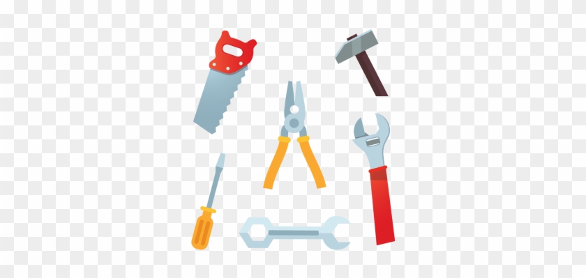 Flat Carpenter Tools Png, Carpenter, Carpenter Tools, - Tool #798734