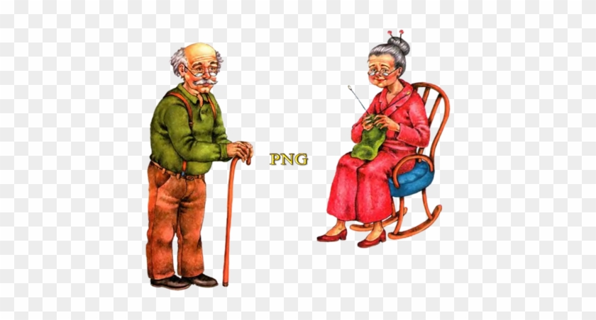 Old People Vector Clipart - Cli Part Aging People #798781