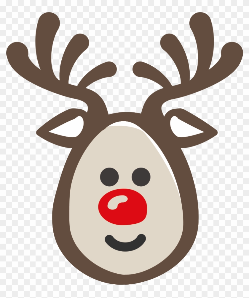 Reindeer Antler Snout Character Clip Art - Cartoon #798889