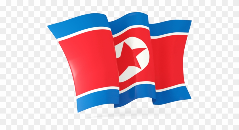 North Korea Flag Waving #798906