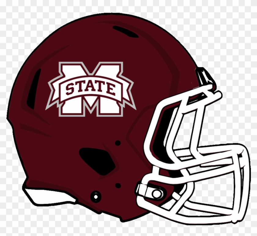 Alabama Crimson Tide Clip Art - Miss State Football Helmet #798914