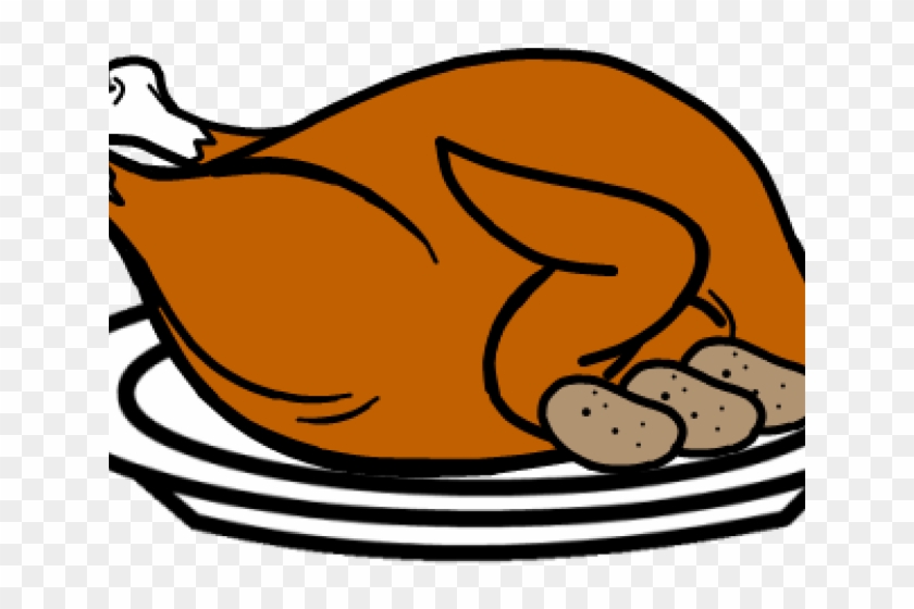 Cooked Turkey Clipart - Cartoon Cooked Turkey #798939