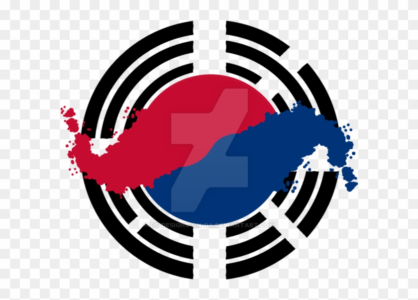 South Korean Flag Design By Ds Designs On Da - Graphic Design #798965