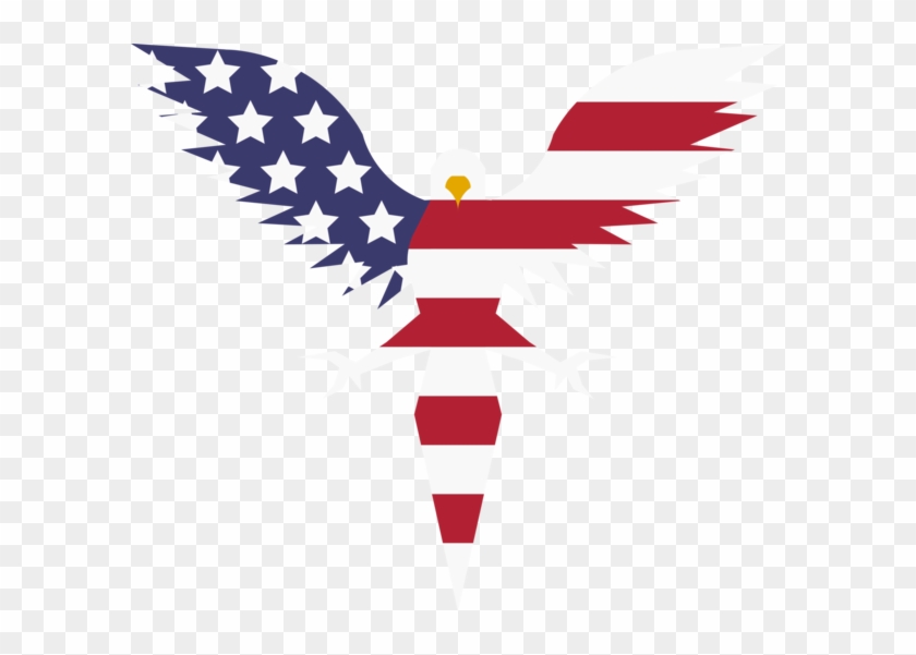 American Eagle Logo By Starkaahn - Flag Of The United States #798977
