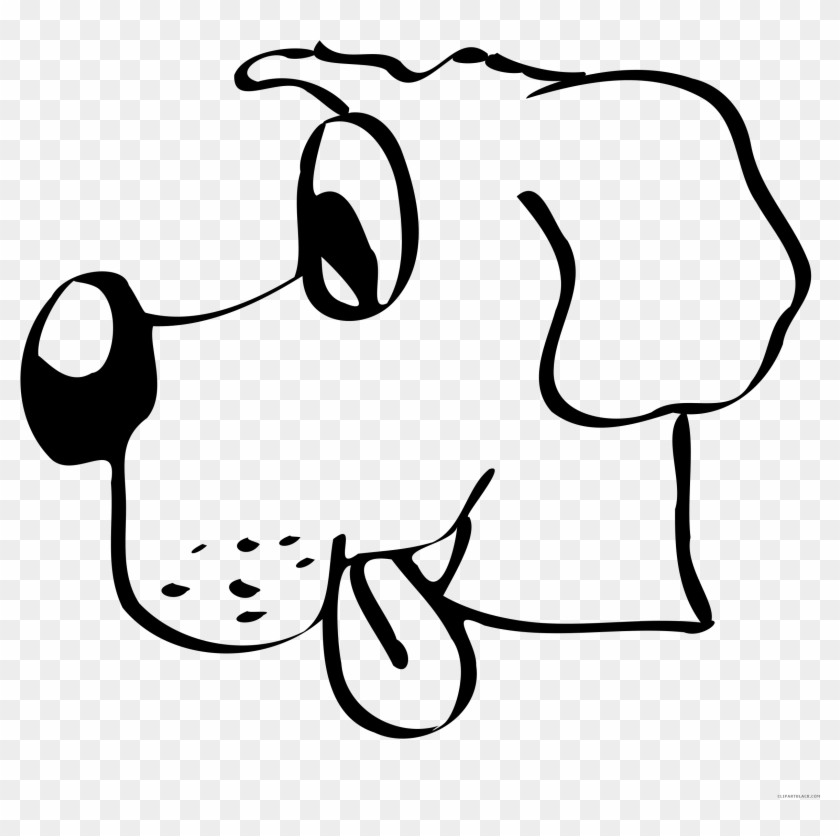 Black And White Dog Animal Free Black White Clipart - Homemade Dog Food Cookbook: Nutritious Dog Food Recipe #799059
