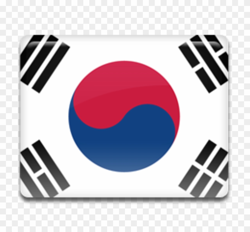South Korea Logo - American Flag And South Korean Flag #799087