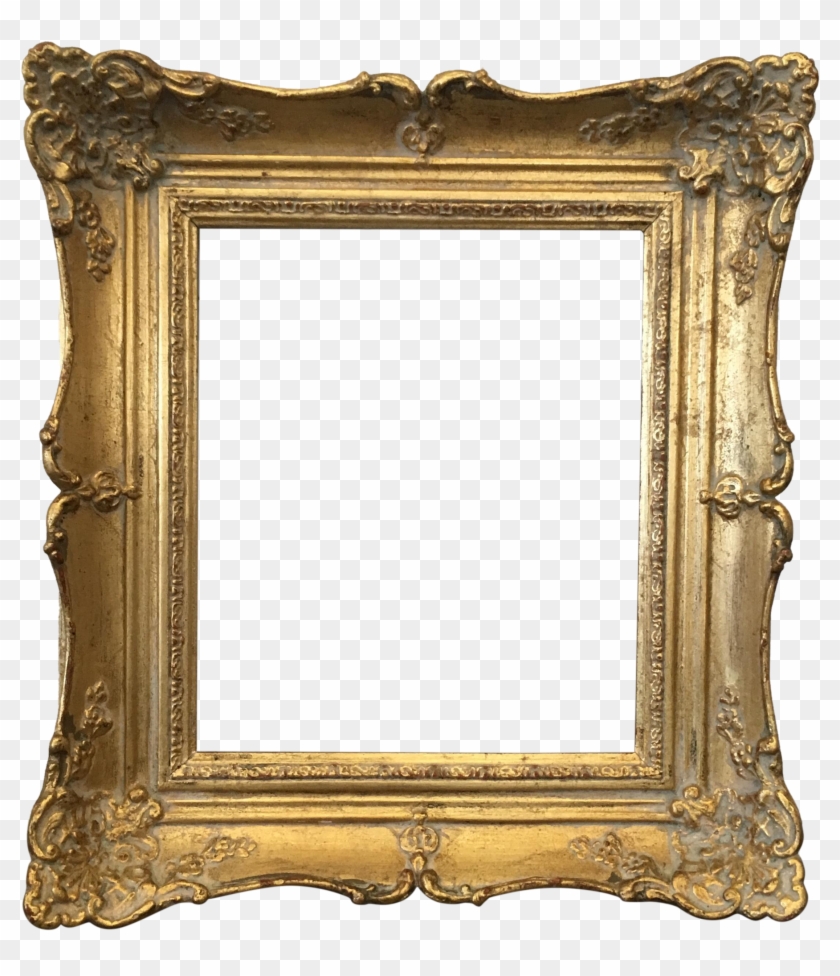 Vintage Gold Carved Wood Frame - Picture Frame #799114
