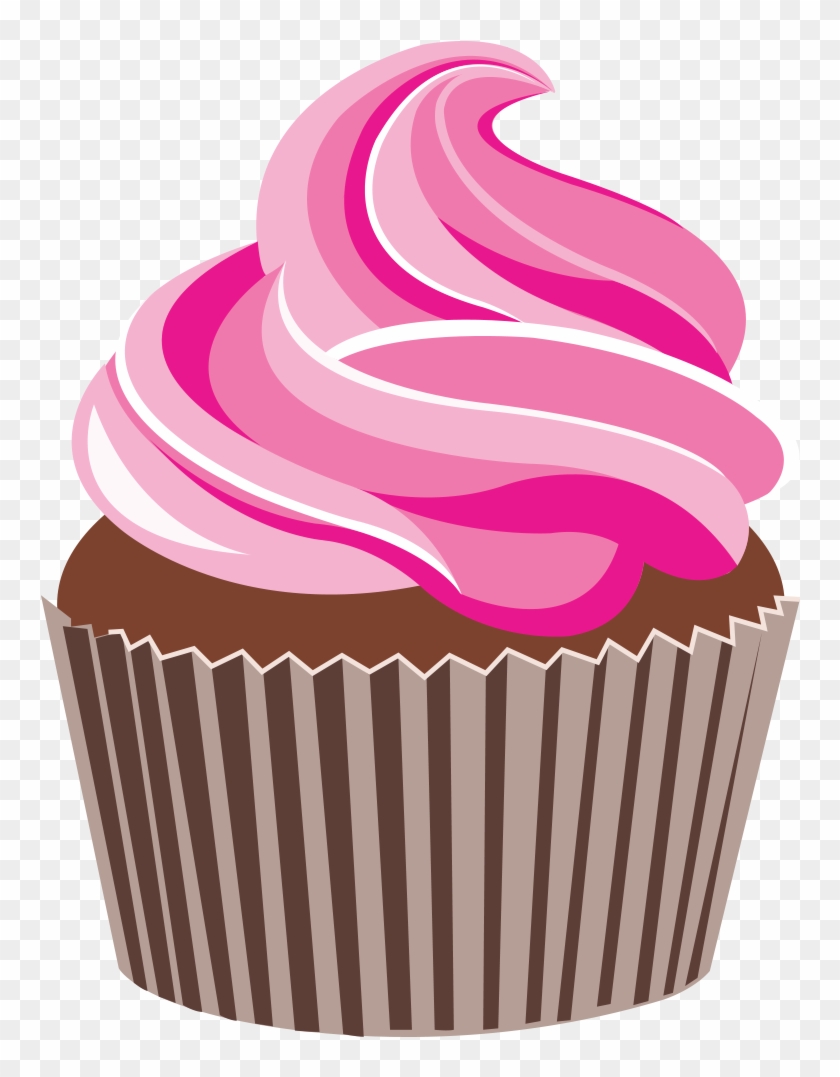 Vector Cupcake - Cupcake Drawing Png #799133