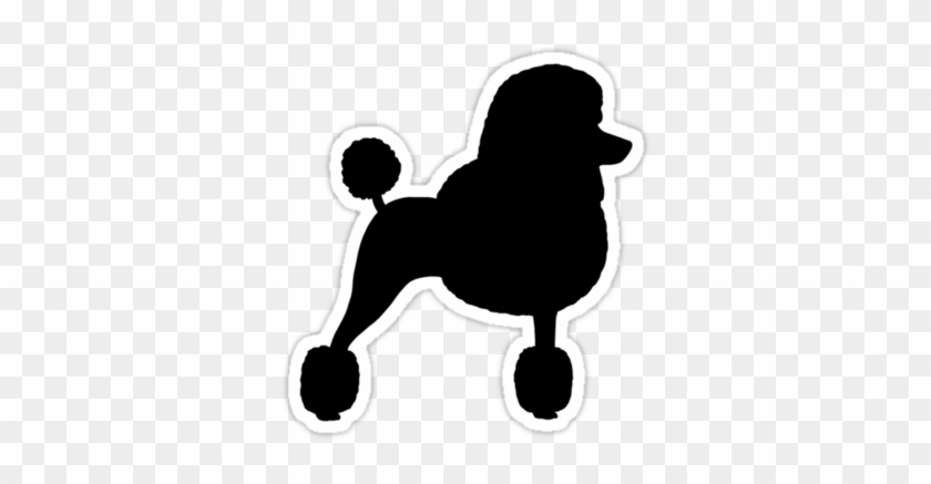 Standard Poodle Silhouette - Poodle Silhouette #799164