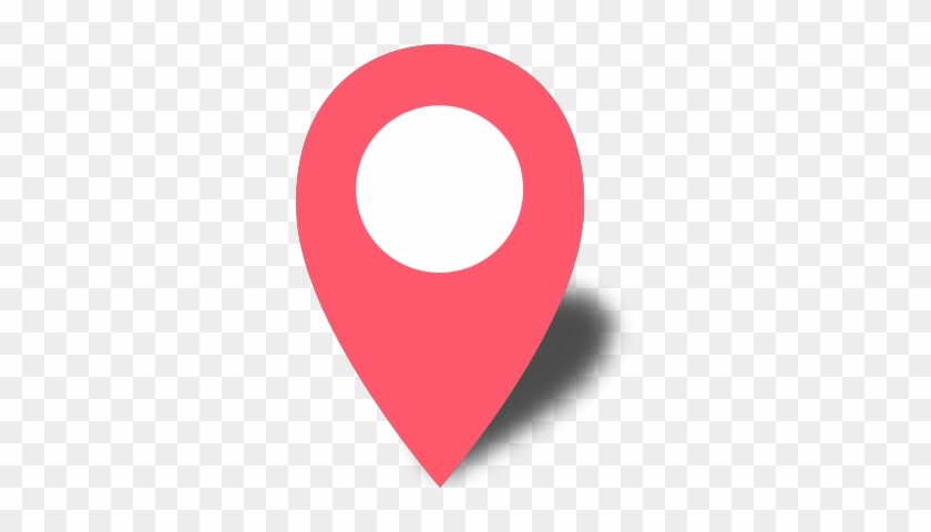 Location Mark Icons - Map Pin Icon Pink #799232