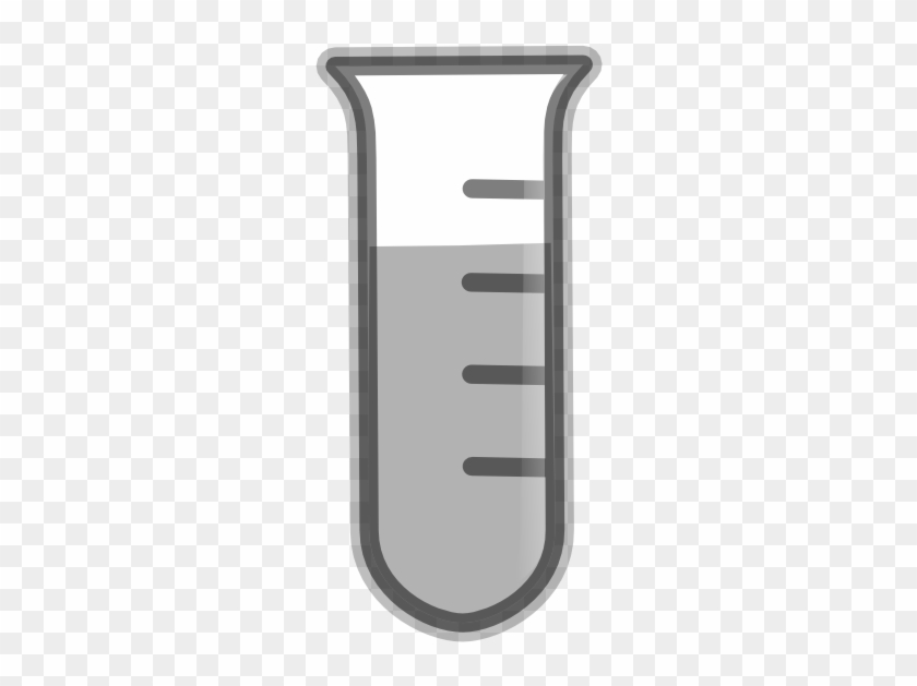 Lab Icon Test Tube 2 Black White Line Art Coloring - Hydrocodone #799357