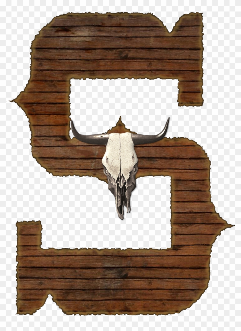 Alfabeto Westerns - Rustic Wood Wall #799389
