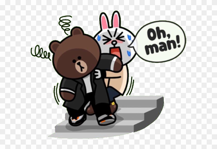 Brown And Cony In 'my Love From The Stars' - Brown And Cony Drunk #799404