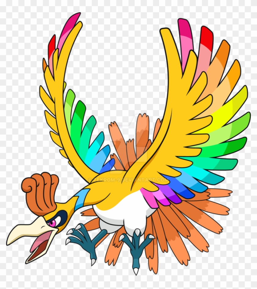 I recolored Ho-oh to actually be a Rainbow Pokemon. : r/pokemon