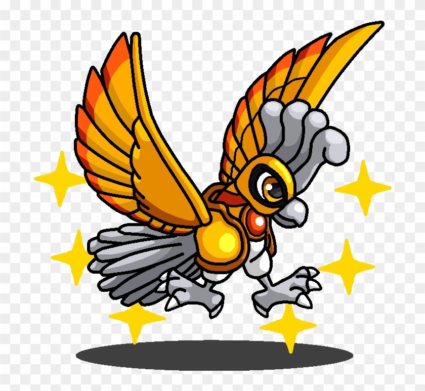 Shiny Ho Oh Pokemon - Free Transparent PNG Clipart Images Download