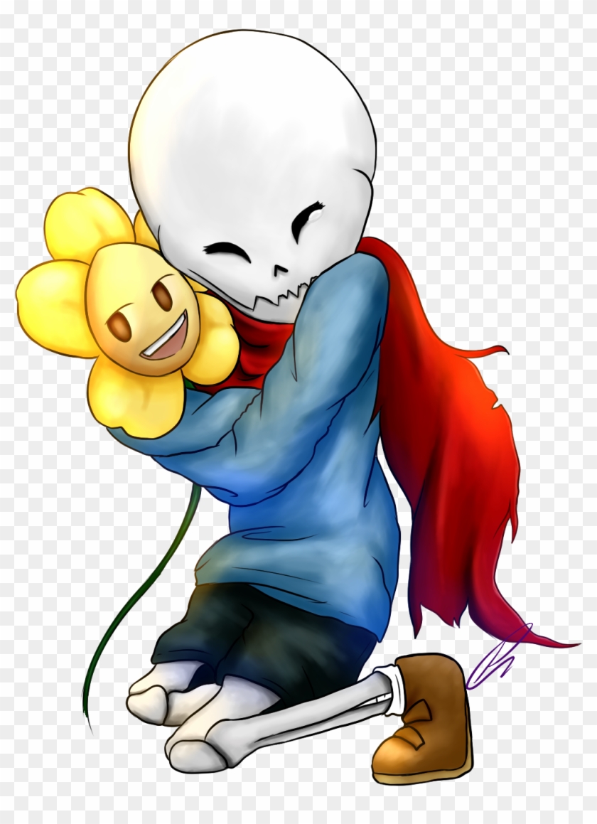 Virus Papy With Flowey [stream] By Jeyawue - Child #799669