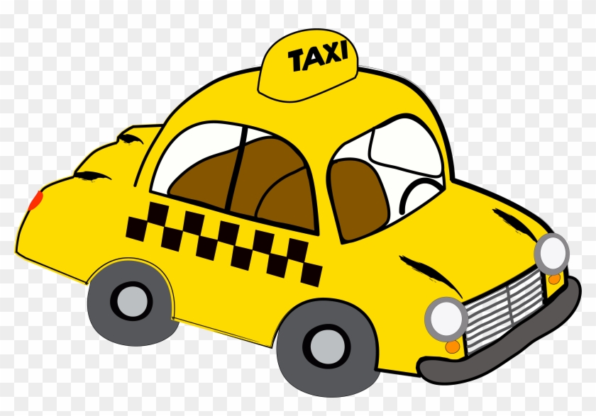 Taxi Yellow Cab Stock Photography Clip Art - Taxi Clip Art #799872