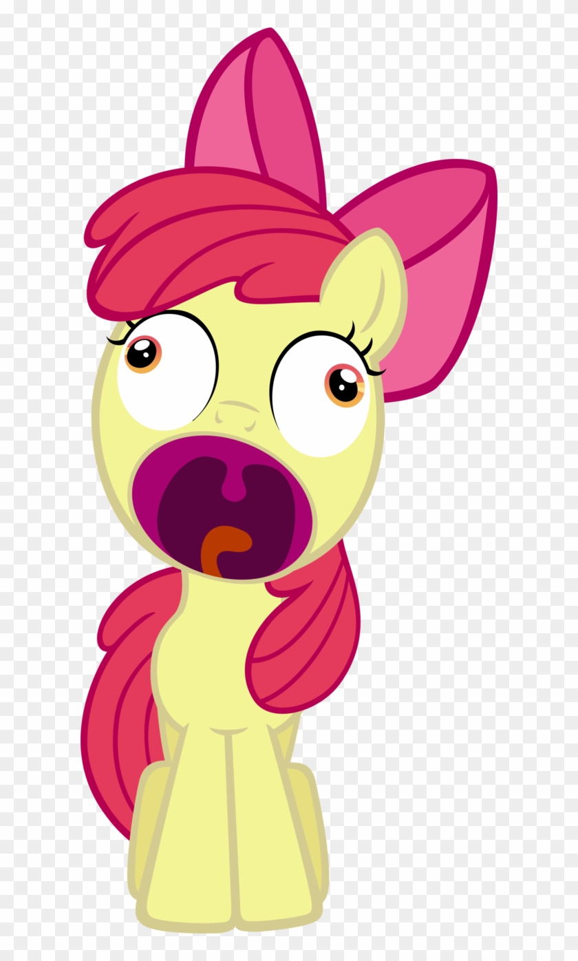 Apple Bloom Derelle By Moongazeponies - Screaming Apple Bloom Vector #799930