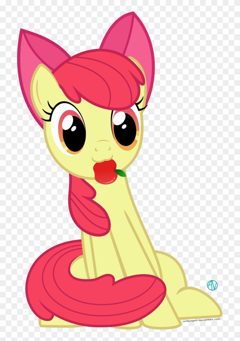 Apple Bloom Cat Face Vector By Arifproject - Cartoon #799932
