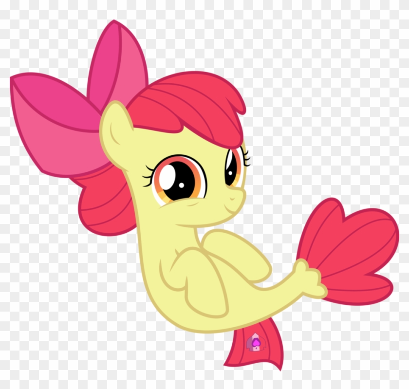 Mlp Vector - Applebloom - Apple Bloom Seapony #799984