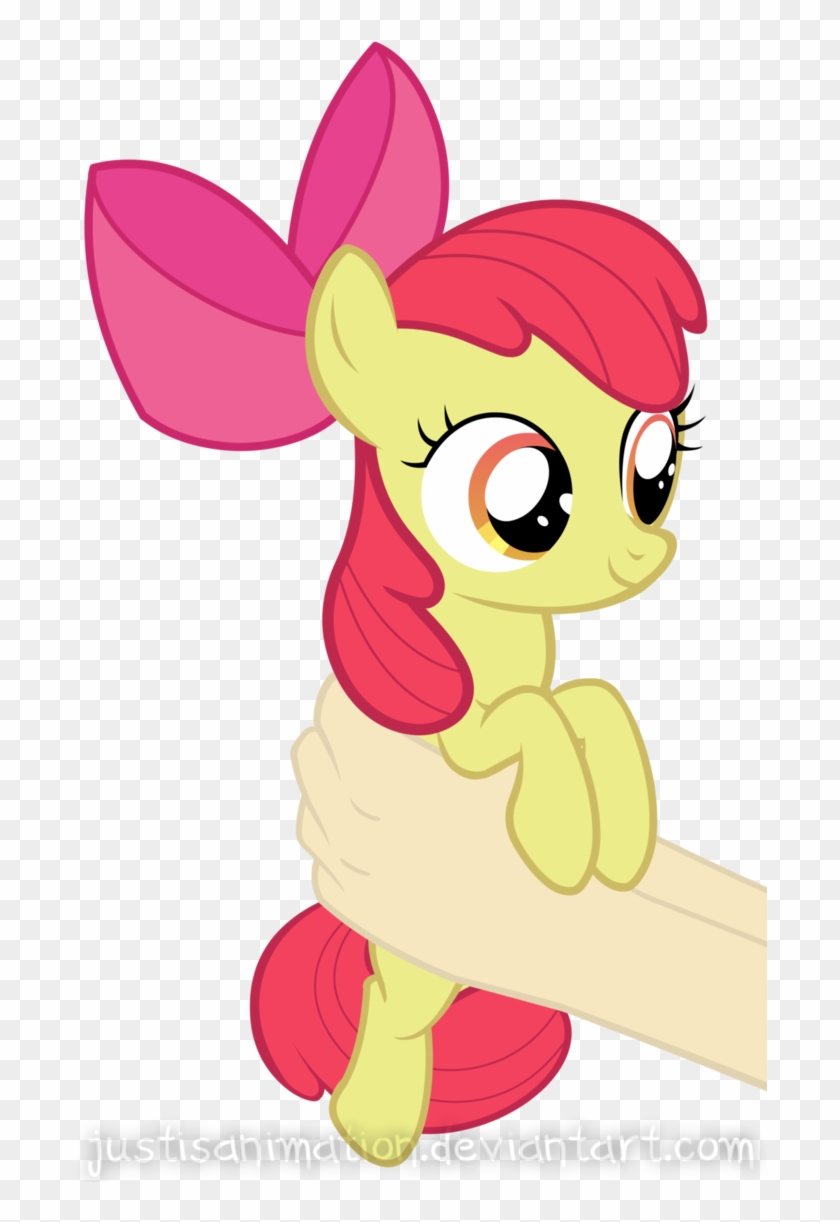 Apple Bloom On Hands By Justisanimation - Apple Bloom #800003