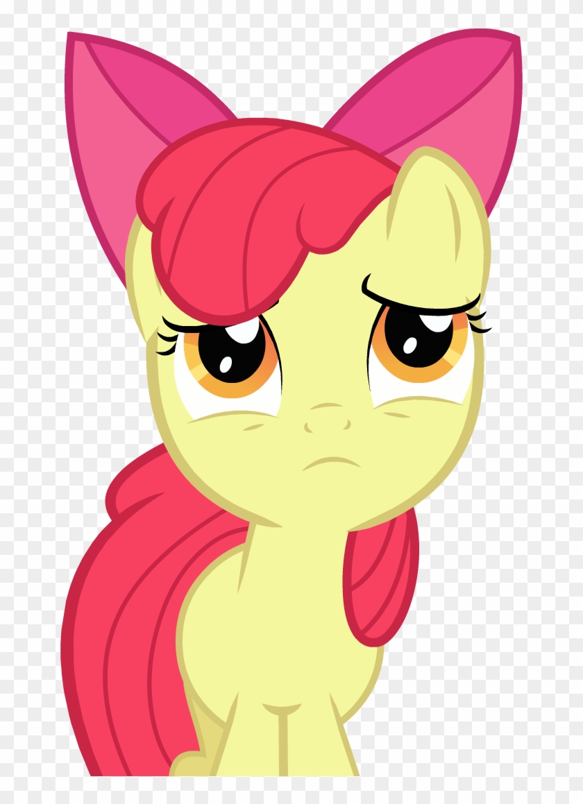 Sad Applebloom By Graytyphoon - Mlp Apple Bloom Sad #800040