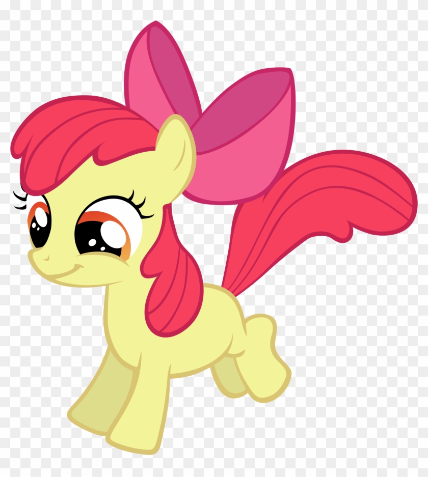 Happy Apple Bloom By Energyfrost - Little Pony Friendship Is Magic #800122