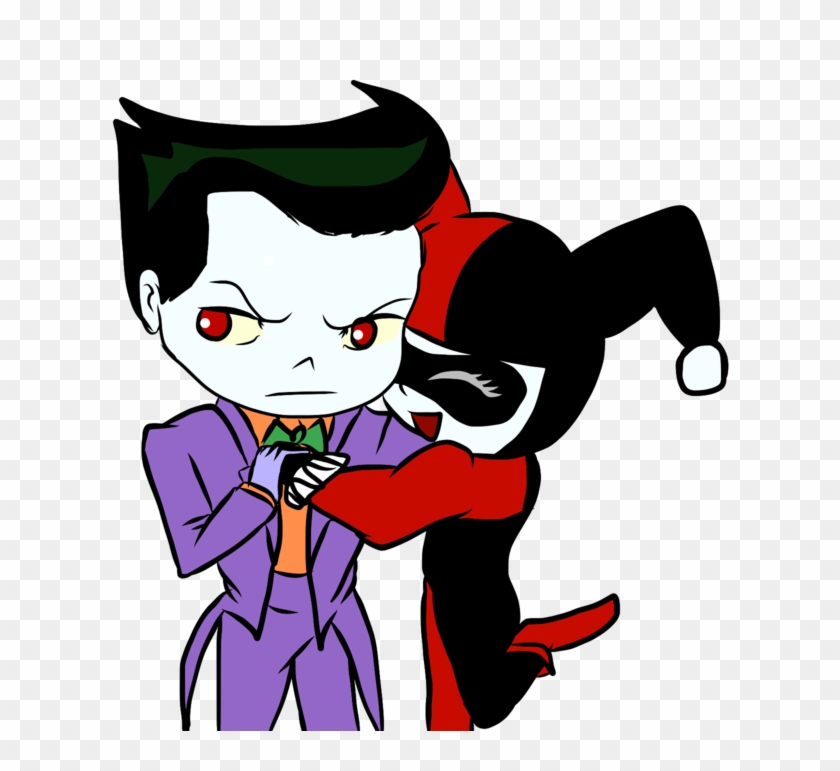 Chibi Joker X Harley By Coolcourtney - Drawing #800204