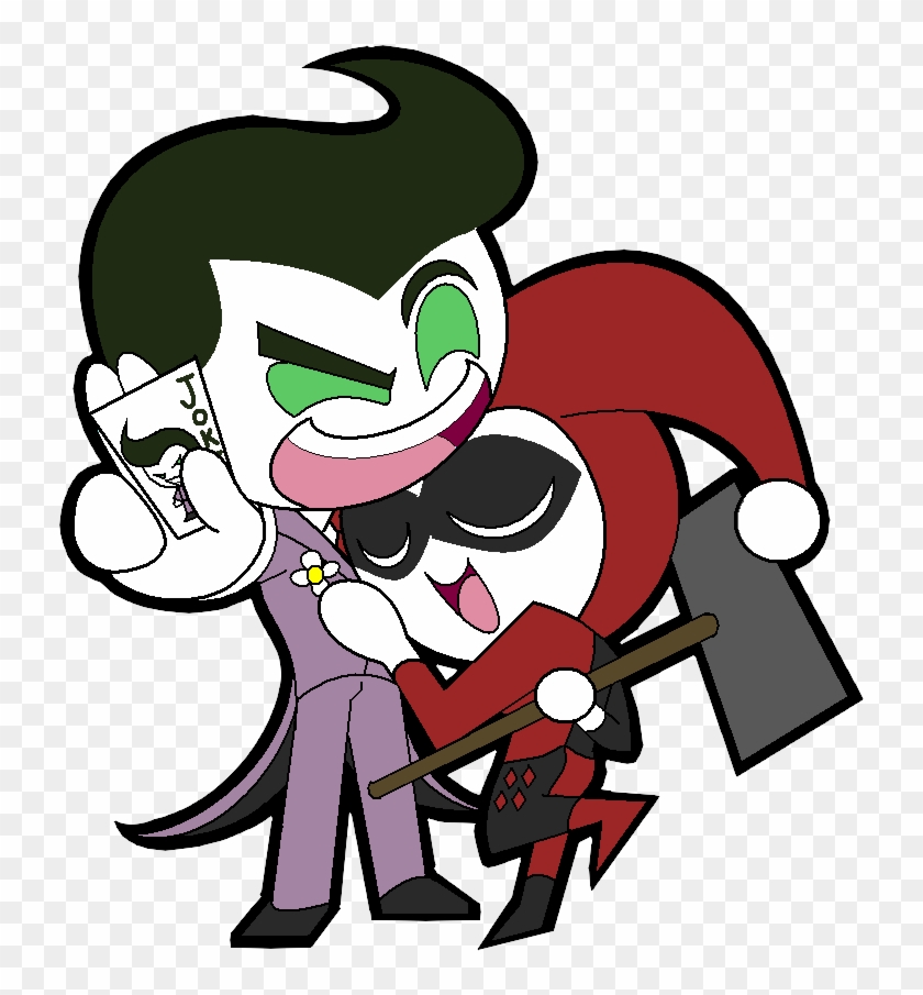 Chibi Joker And Harley Quiin - Joker Y Harley Quinn Chibi #800222